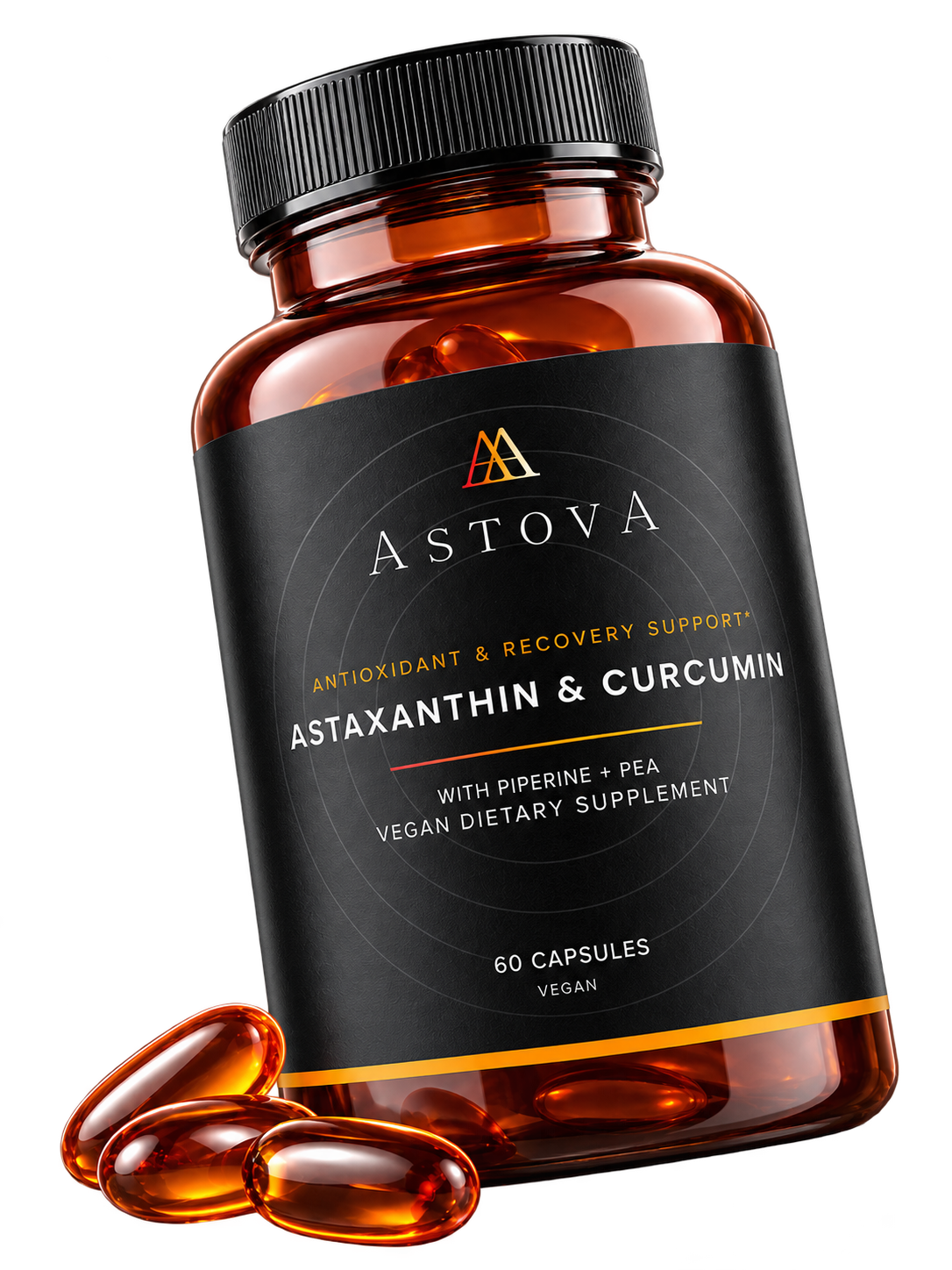 ASTOVA Astaxanthin and Curcumin supplement